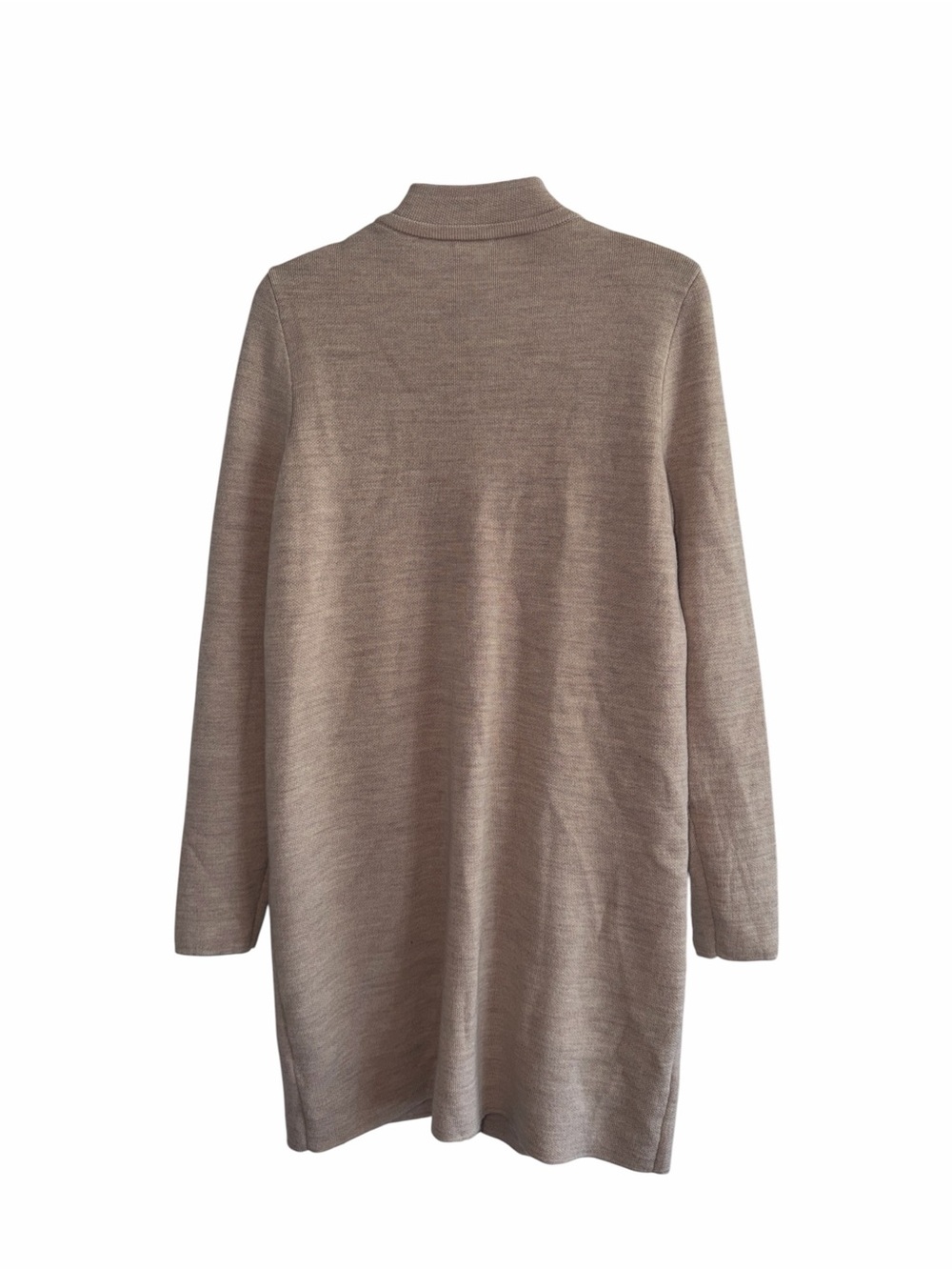 J. McLaughlin Neutral Beige Long Knit Cardigan size Small - Picture 2 of 7